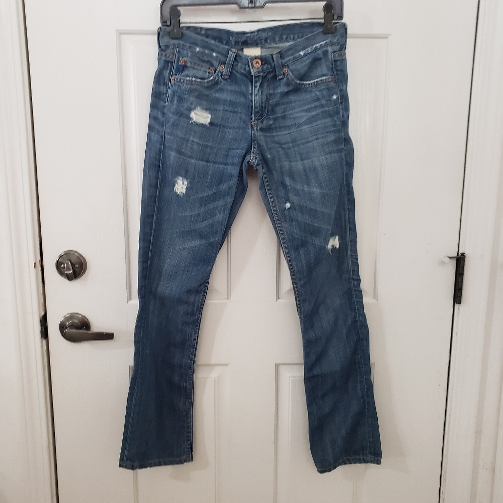 Banana Republic straight size 25 distressed